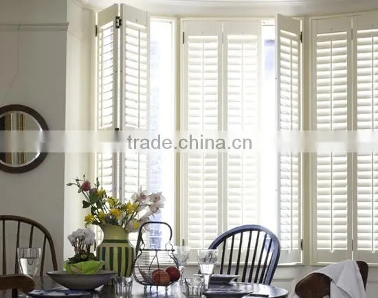 Paulownia wood timber shutter louver components