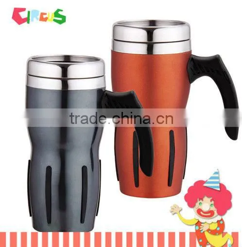 stainless steel mug
