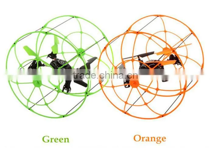 2.4Ghz 4CH wall climbing sky walker rc quadcopter kit remote control helicopter