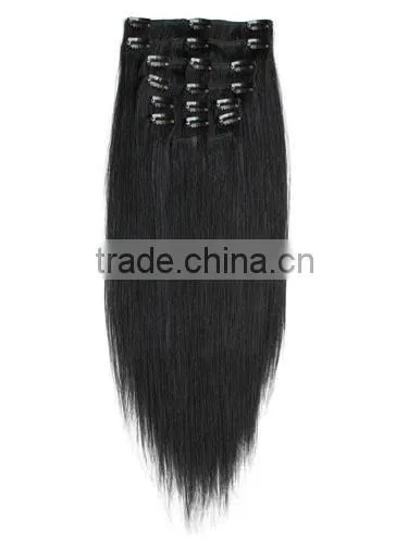 Cheap Remy Hair Natural Brazilian Remy Hair 180g Remy Clip In Hair Extensions No Sheding