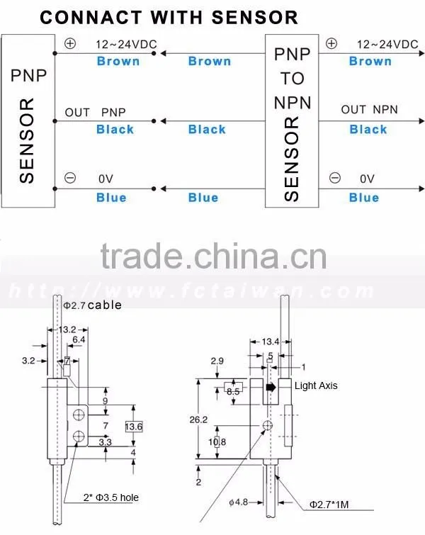 Factory high quality NPN to PNP output converter for sales
