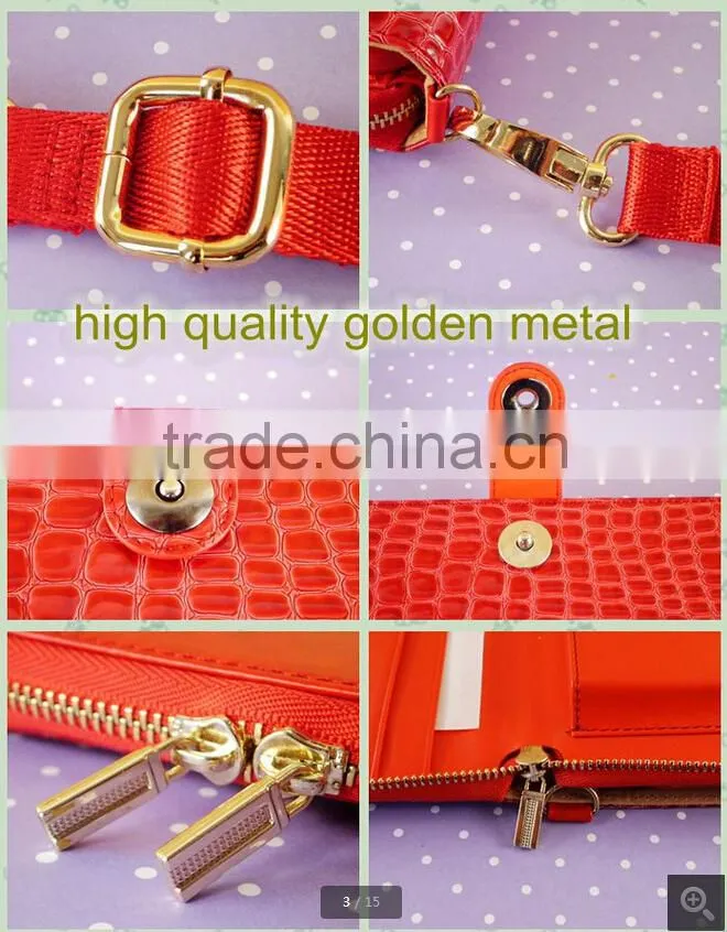 multifunction genuine leather case for ipad hangbag wholesale with stand function