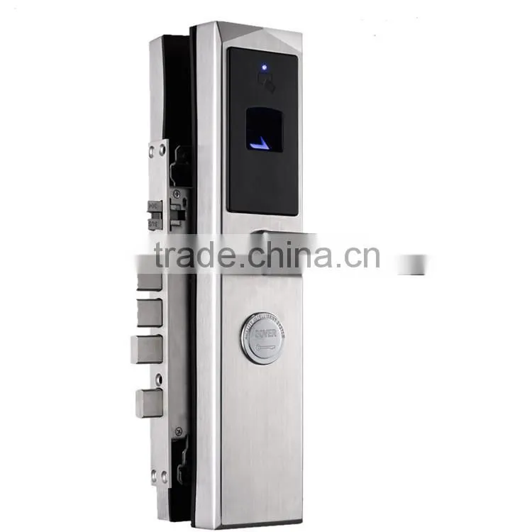 China Security Biometric Card Digital Finger Door Lock 2016