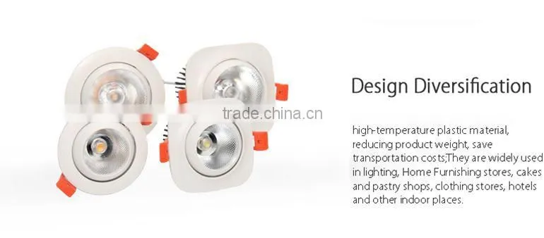 Trending hot products adjustable cob 2016 new led down light