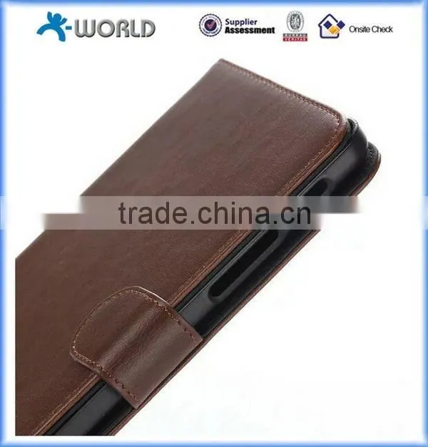 Retro Leather Case for Samsung Galaxy Tab A 7.0 (T280) with 3 Card Slot and Bill Slot
