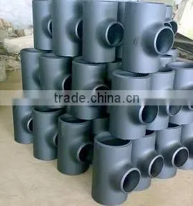 Professional sales of seamless equal tee, reducer tee, pipe fittings such as welding tee