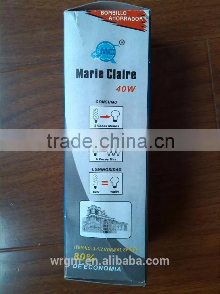 30W spiral energy save lamp,U spiral energy save lamp,half spiral