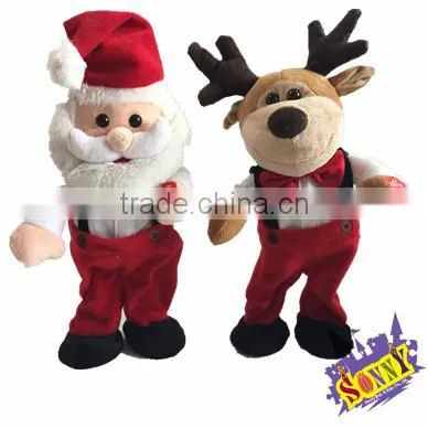 Best Seller Christmas Singing And Dancing Santa Reindeer