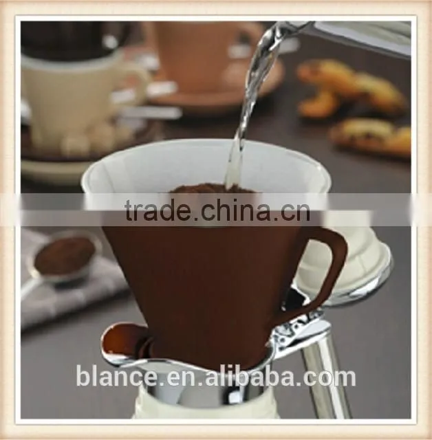 new design ceramic coffee pot dripper for coffee filter cup