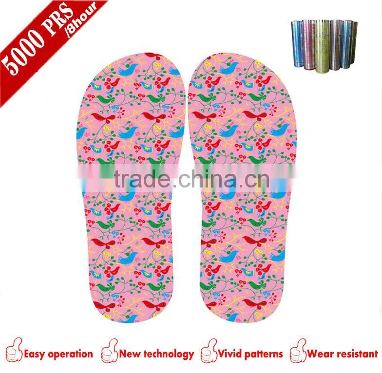 2016 heat transfer film for eva shoe