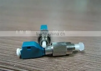 fc to lc simplex singlemode fiber optic connector / female male hybrid fiber adapter