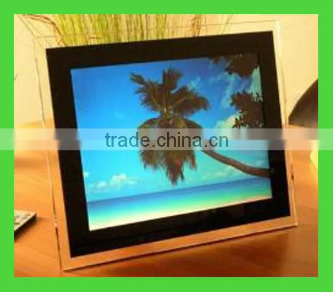 acrylic digital photo frames with wall mounted built in 15 inch digital photo frame
