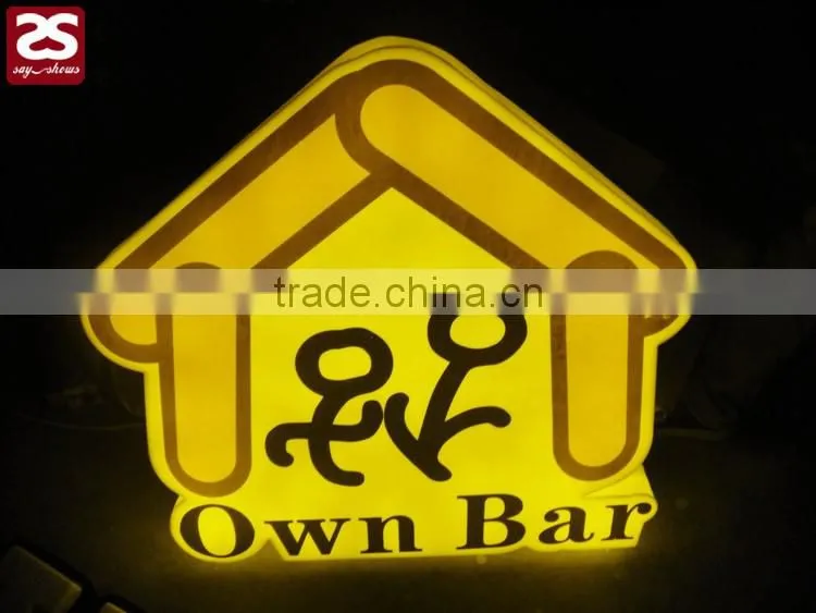 outdoor 3d letters acrylic signs