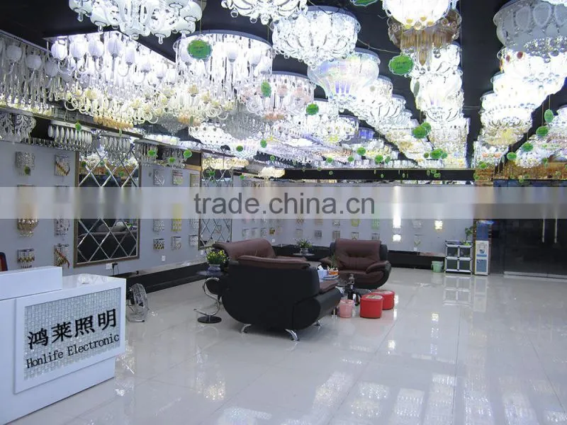 hot sell led chandelier circular round ceiling lamp the Luxury ceiling lamp ball glass Crystal ball