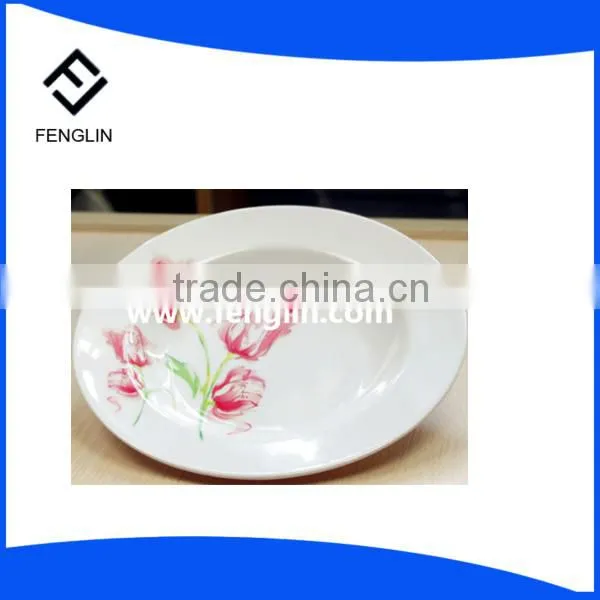 Kitchenware - dinner set - Melamine plate 2015 new design salad plate 100% malemine