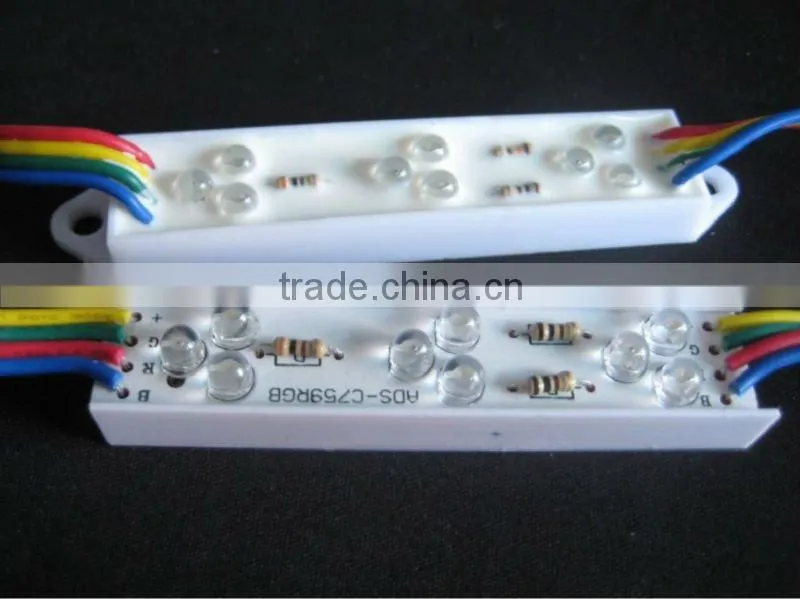 3D channel letter back light DC12V 9 led RGB LED module light waterproof