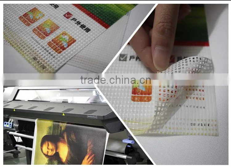 Full Color CMYK Fence Mesh Outdoor Fabric Printing Advertising Mesh Banner
