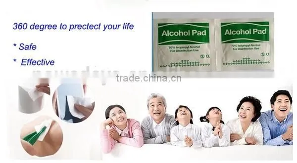 OEM welcomed isopropyl ethyl alcohol swab