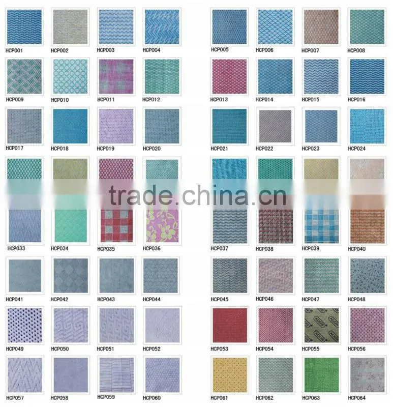 China manufacturer nonwoven microfiber needle-punch nonwoven cleaning cloth
