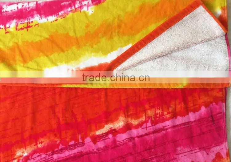 reactive print beach towel home textiles alibaba china supplier wholesale