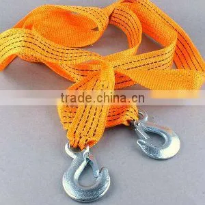 4m 3 Tons Car Tow Haul Cable Heavy Duty Towing Strap Rope with Hooks Emergency