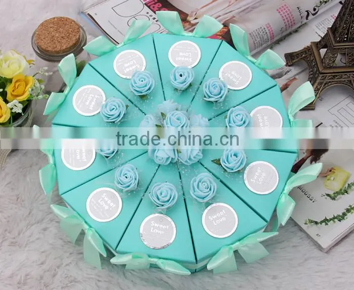 Hot sale lovely Wedding Favor Box wedding candy box gift box