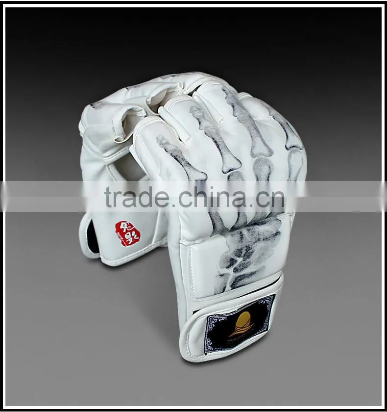 MMA boxing gloves / extension wrist leather / MMA half fighting Boxing Gloves/Competition Training Gloves