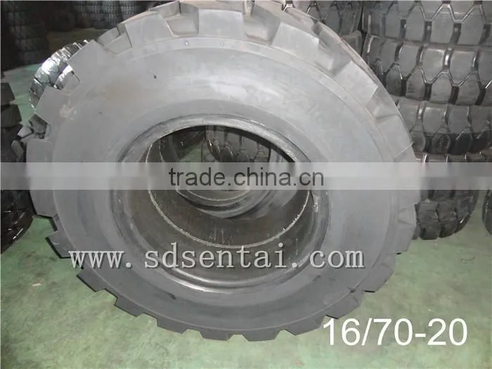 2015 Solid Loader tyre,Pattern is ST-605,16/70-20,Hot Sale,Good Quality