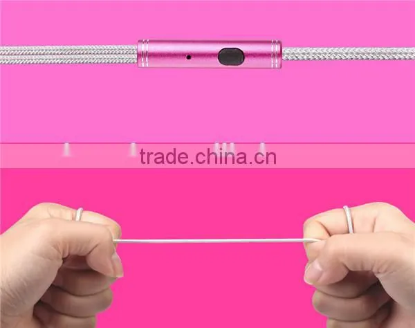 Factory Good Quality BENWIS EMP 100 Diamond Design Wired Earphone for iPhone,for iPad, for Samsung mobile phone Earphone with Mi