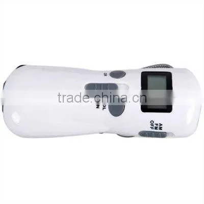 portable led emergency dynamo flashligh