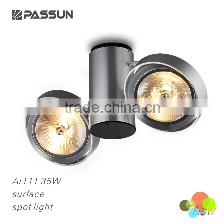 2 years warranty aluminum halogen spotlight rotating spotlight