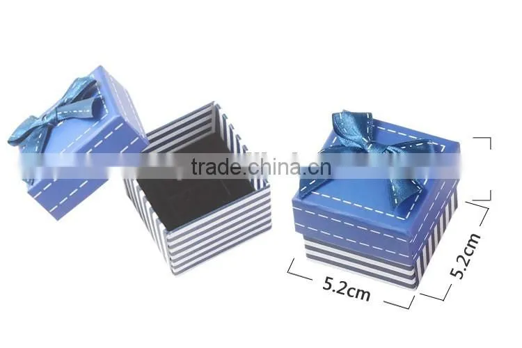 Hottest quality for the paper square paper jewelry ring box