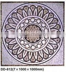 waterjet marble medallion design
