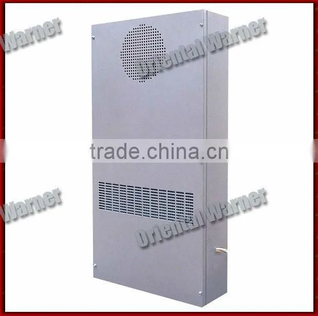 industrial cross flow heat exchanger for telecom shelter cabinet