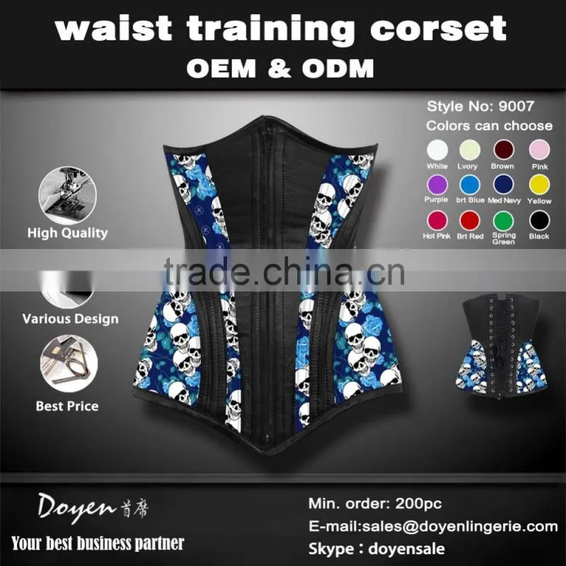 Guangzhou corset manufacturer waist slimming corset weight loss corset