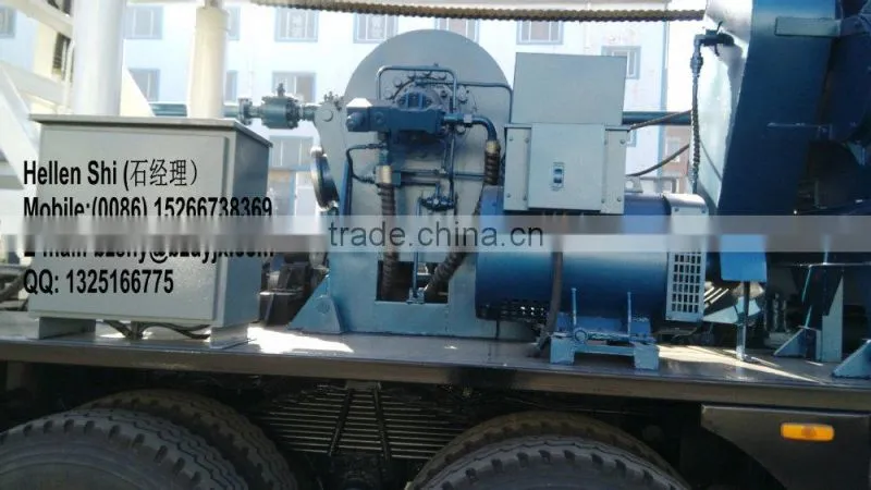 Full hydraulic truck mounted water well drilling rig 600m