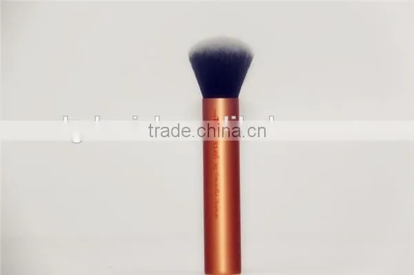 Custome logo long handle cosmetic facial powder brush/High light brush