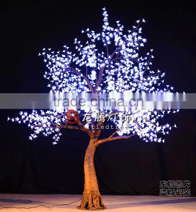 IP65 Remote control RGB cherry blossom decorative led tree