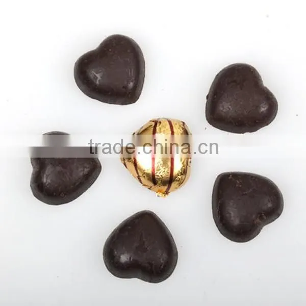 multi types of shapes compound milk chocolate