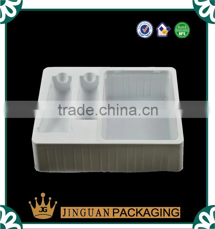 Custom Plastic PVC/PET/PS Vacuum cosmetic counter display.