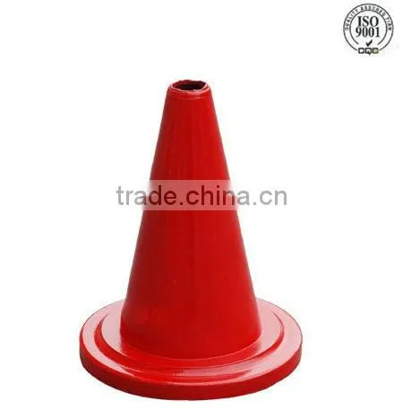 24cm Red Rubber Traffic Cone for road hazard