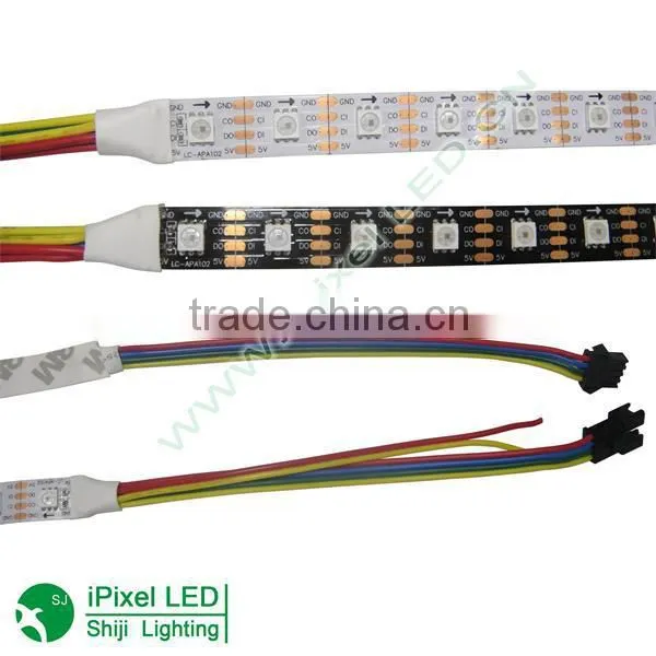 5050 flexible rgb led strips waterproof apa102 60 led