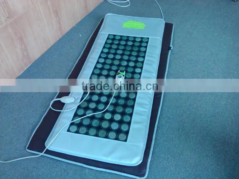 Portable thermal jade heating mattress