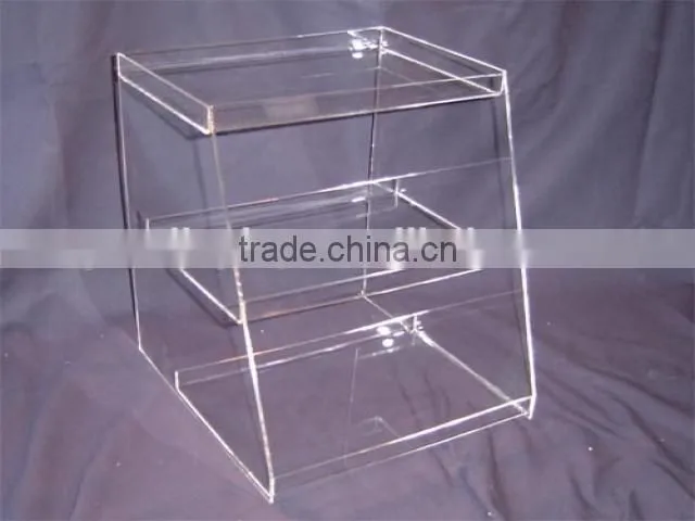 pmma/plexiglass small clear acrylic boxes with lids,ISO Factory Product