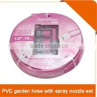 2016 Widly used Flexible PVC high pressure spray hose for agriculture chemical