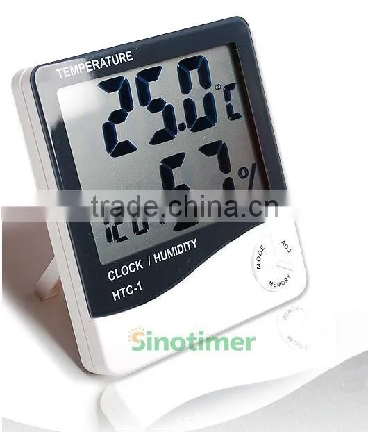 Digital humidity and temperature meter