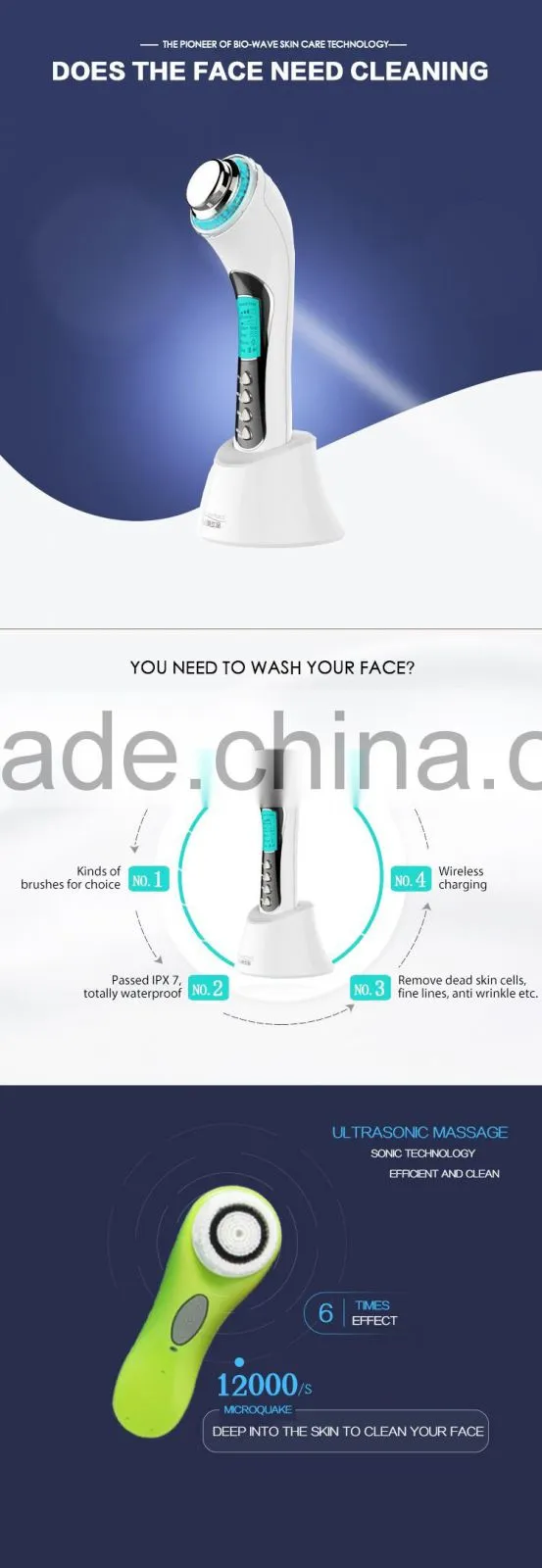 high frequency machine face lift beauty equipment , skin beauty anti wrinkle