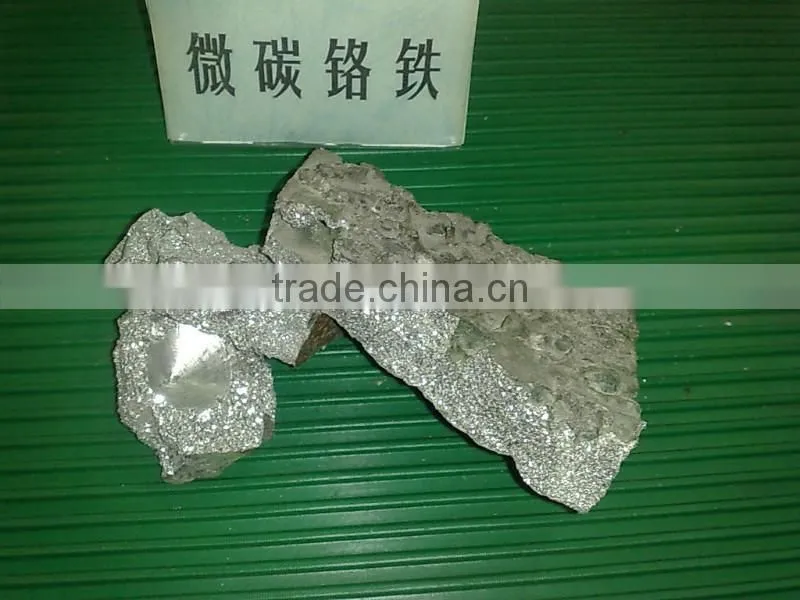 High Quality Ferro Chrome (LC FeCr) with factory hot sale!