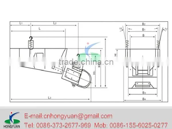 mineral granules electromagnetic vibrating feeder