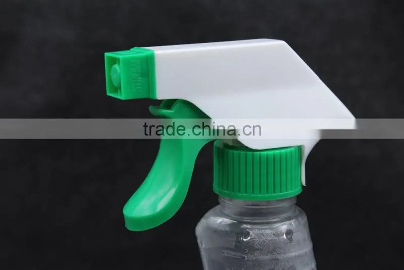 Attractive price optional color exquisite design plastic for shampoo bottle with coarse wrench trigger sprayer